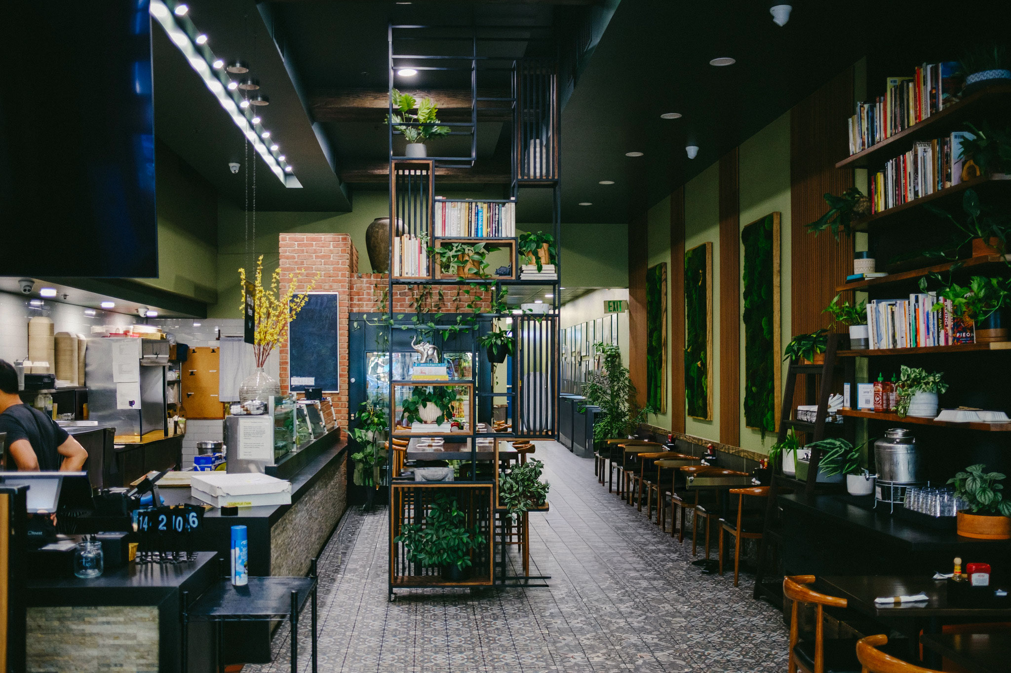 Interior view of Sprout Cafe